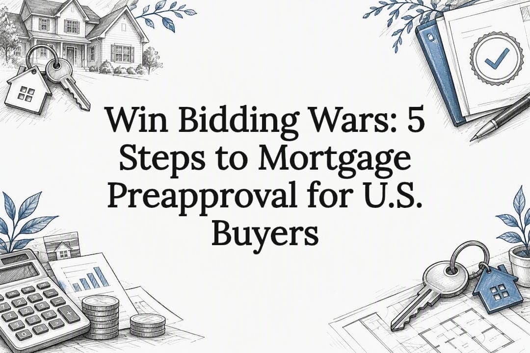 Win Bidding Wars: 5 Steps to Mortgage Preapproval for U.S. Buyers